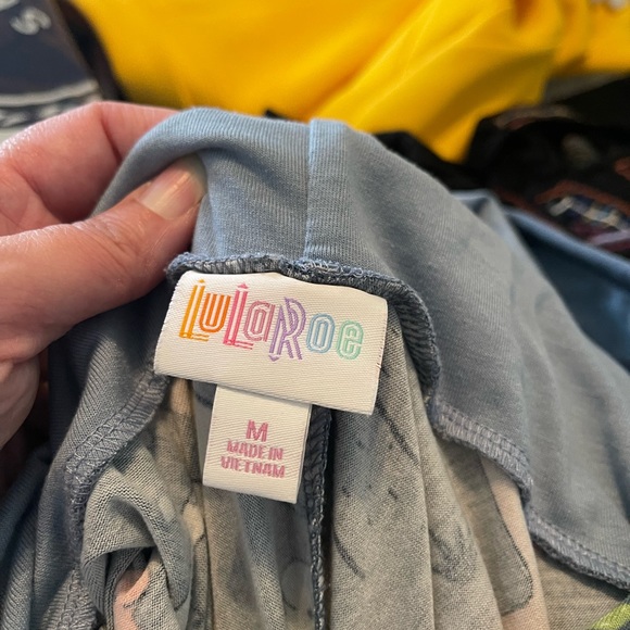 LuLaRoe Dinosaur Hoodie size medium. - Picture 4 of 6